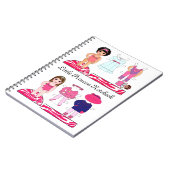 "Little Princess" SpiralNotebook Notizblock (Linke Seite)