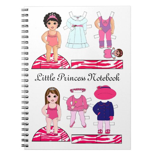 "Little Princess" SpiralNotebook Notizblock (Vorderseite)