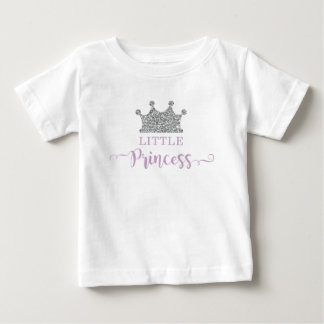 Little Princess Tutu Bodysuit, Lila und silber Baby T-shirt