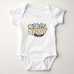 Little Princess Typografy Baby Strampler
