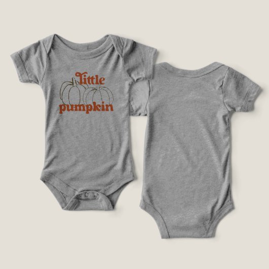 Little Pumpkin (Design Vorderseite & Rückseite)