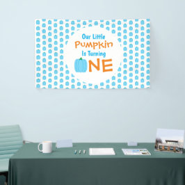 Little Pumpkin 1. Geburtstag Banner