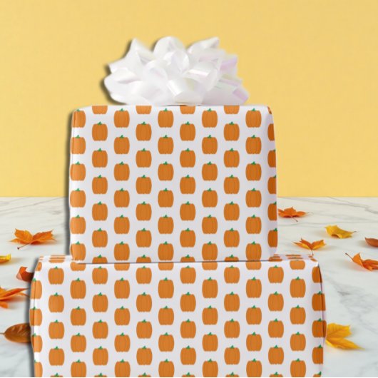 Little Pumpkin 1. Geburtstag Geschenkpapier
