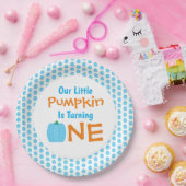 Little Pumpkin 1. Geburtstag Pappteller (Party)
