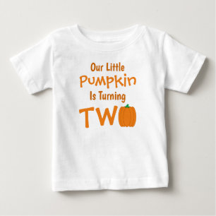 Little Pumpkin 2. Geburtstag Baby T-shirt