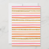 Little Pumpkin 2. Geburtstag Einladung (Rückseite)