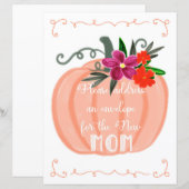 Little Pumpkin Address a Envelope (Vorne/Hinten)