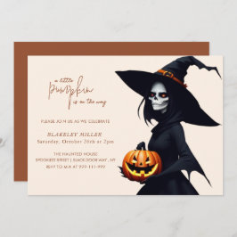 Little Pumpkin auf dem Weg Baby Dusche Einladung