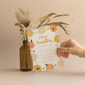 Little Pumpkin Autumn Baby Shower Einladung