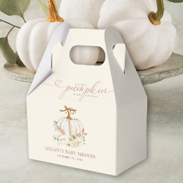 Little Pumpkin Autumn Baby Shower Geschenkschachtel