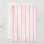 Little Pumpkin Autumn Blätter Geburtstag Einladung (Rückseite)