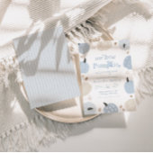 Little Pumpkin Autumn Erster Geburtstag Einladung