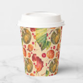 Little Pumpkin Autumn Herbst Babydusche Pappbecher (Links)