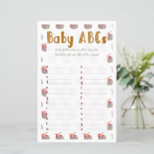 Little Pumpkin Baby ABC (Stehend Vorderseite)