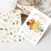 Little Pumpkin Baby Clothes Kinderdusche Einladung