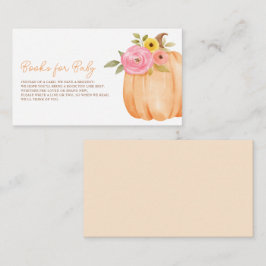 Little Pumpkin Baby Dusche Begleitkarte