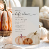 Little Pumpkin Baby Dusche Einladung