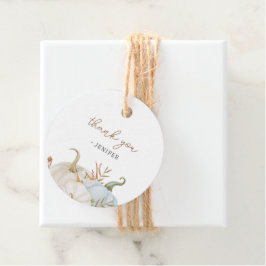 Little Pumpkin Baby Dusche Geschenkanhänger