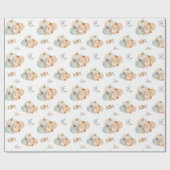 Little Pumpkin Baby Dusche Geschenkpapier (Flach)