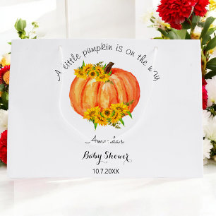 Little Pumpkin Baby Dusche Große Geschenktüte