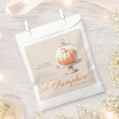 Little Pumpkin Baby Dusche - Herbstschick Geschenktütchen (Ausgeschnitten)