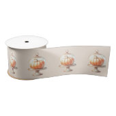 Little Pumpkin Baby Dusche - Herbstschick Satinband (Spule)