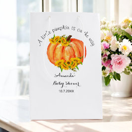 Little Pumpkin Baby Dusche Mittlere Geschenktüte