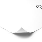 Little Pumpkin Baby Dusche Printable Begrüßungszei Poster (Ecke)