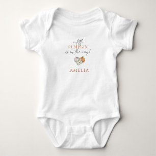 Little Pumpkin Baby Dusche Strampler