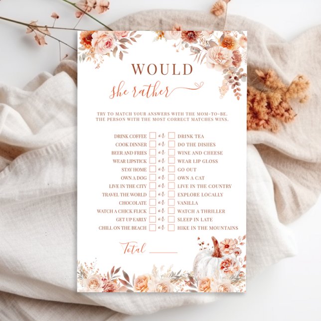 Little Pumpkin Baby Dusche würde sie eher spielen (Von Creator hochgeladen)