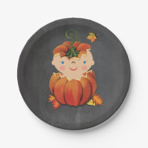 Little Pumpkin Baby Duschpapier Teller