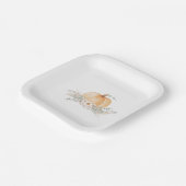 Little Pumpkin Baby Duschpapier Teller (Gewinkelt)