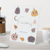 Little Pumpkin Baby Duwer Favoriten Sockelschild (In SItu)