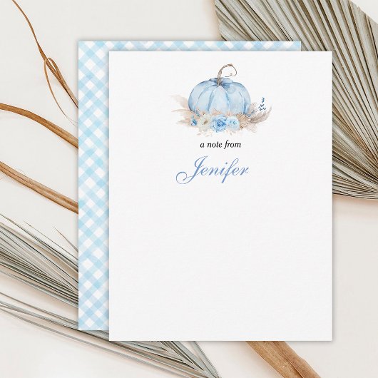 Little Pumpkin Baby Note Card Mitteilungskarte