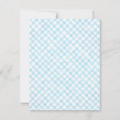 Little Pumpkin Baby Note Card Mitteilungskarte (Rückseite)