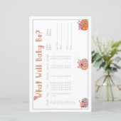 Little Pumpkin Baby Predictor (Stehend Vorderseite)