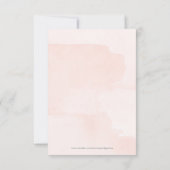 Little PUMPKIN BABY SHOWER EINLADUNGEN (Rückseite)