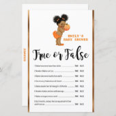 Little Pumpkin Baby Shower Game PRINTED (Vorne/Hinten)