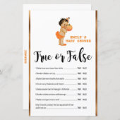 Little Pumpkin Baby Shower Game PRINTED (Vorne/Hinten)