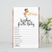 Little Pumpkin Baby Shower Game PRINTED (Stehend Vorderseite)