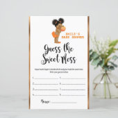 Little Pumpkin Baby Shower Game PRINTED (Stehend Vorderseite)