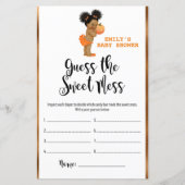 Little Pumpkin Baby Shower Game PRINTED (Vorderseite)