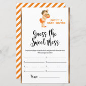 Little Pumpkin Baby Shower Game PRINTED (Vorne/Hinten)