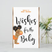 Little Pumpkin Baby Shower Game PRINTED (Stehend Vorderseite)