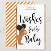 Little Pumpkin Baby Shower Game PRINTED (Vorne/Hinten)