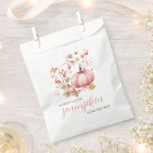 Little Pumpkin Blush Herbst Berry Babydusche Geschenktütchen (Ausgeschnitten)