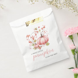 Little Pumpkin Blush Herbst Berry Babydusche Geschenktütchen