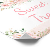 Little Pumpkin Blush Rose Gold Sweet Leckereien Un Poster (Ecke)