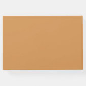 Little Pumpkin Boho Fall Floral Gästebuch (Rückseite)