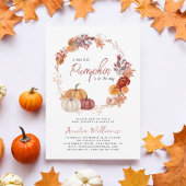 Little Pumpkin Boho Gender Neutral Baby Shower Einladung